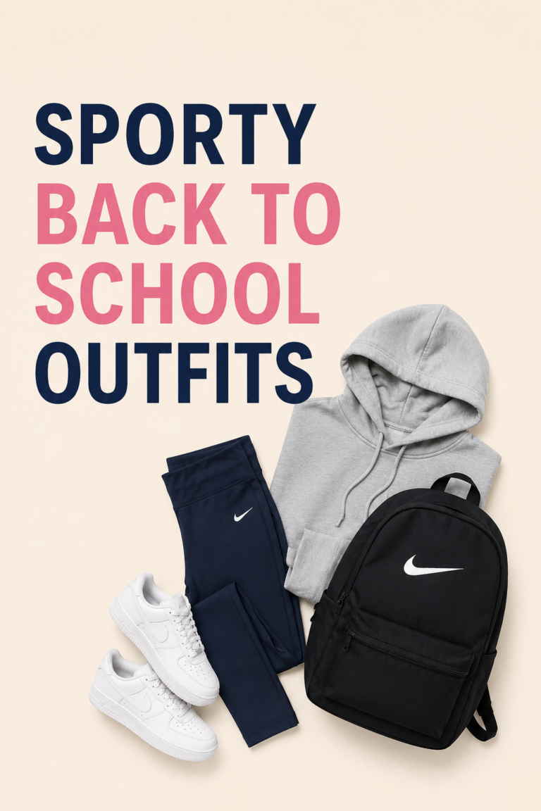 Sporty Back to School Outfits That Look Effortless
