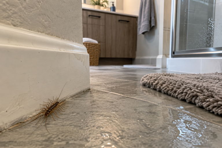 Why Centipedes Keep Showing Up in Your Bathroom: 8 Reasons (and What Actually Helps)